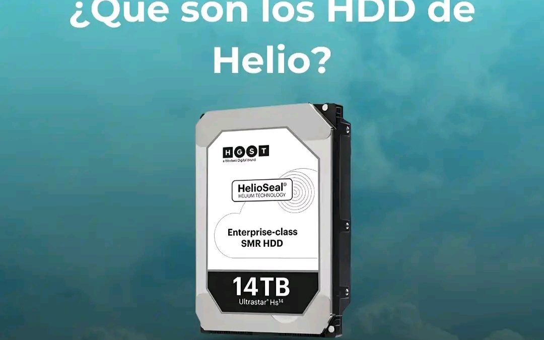 ¿Qué son los HDD de Helio?